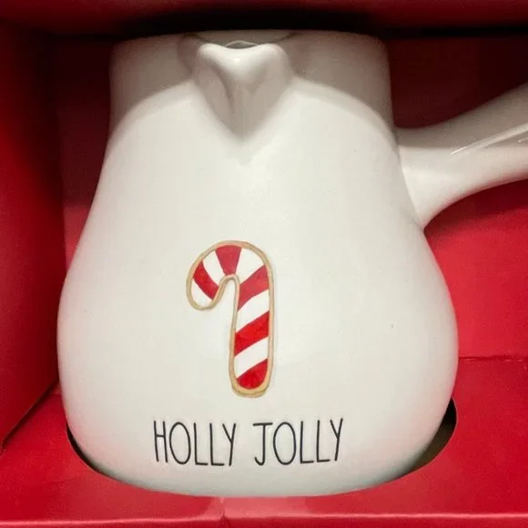 RAE DUNN Stacking Mugs & Cocoa Pot Set  NWT - Picture 3 of 8